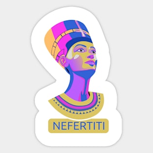 Nefertiti Queen Of Egypt Sticker